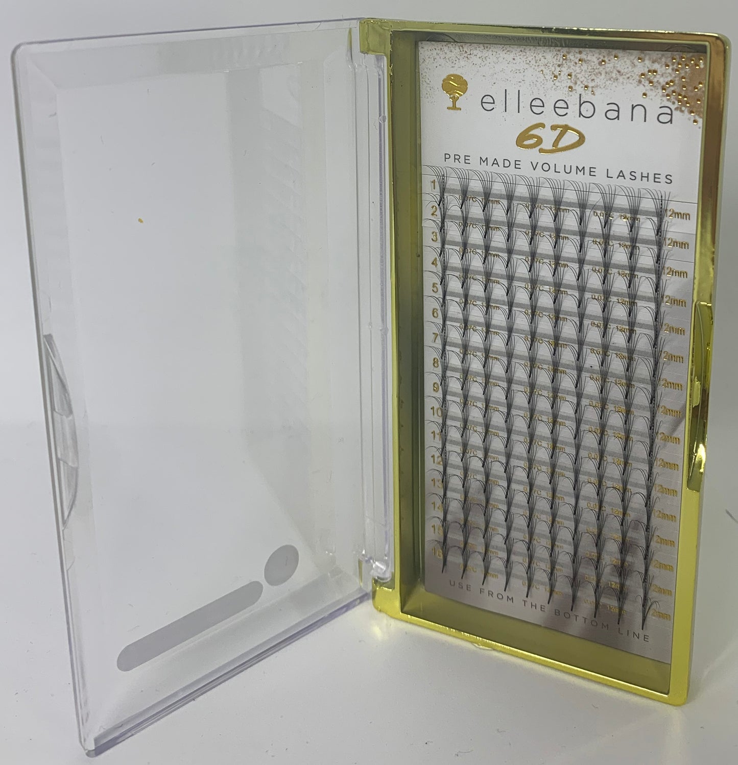 6 D Premade Lash Fans