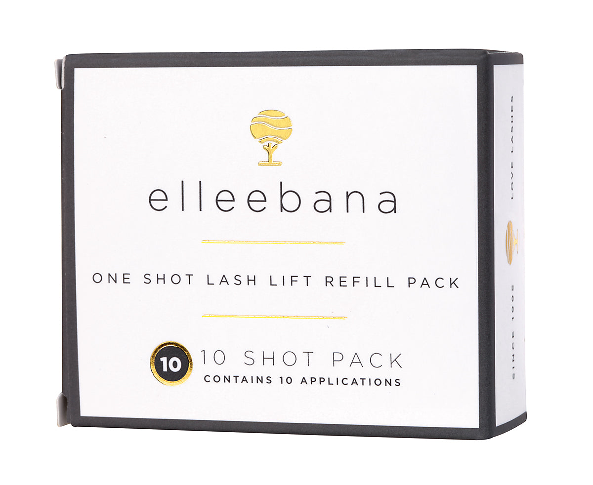 10 Pk Elleebana One Shot Lash Lift Refill Pack
