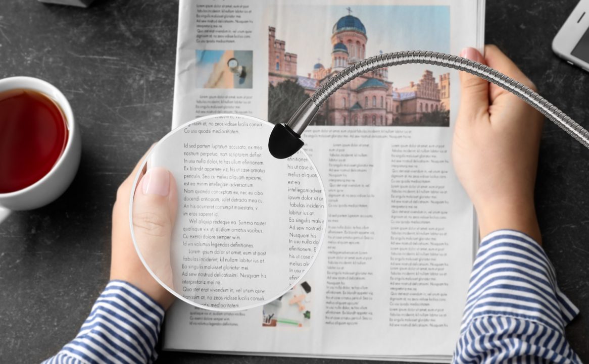 Slimline Magnifying Arm